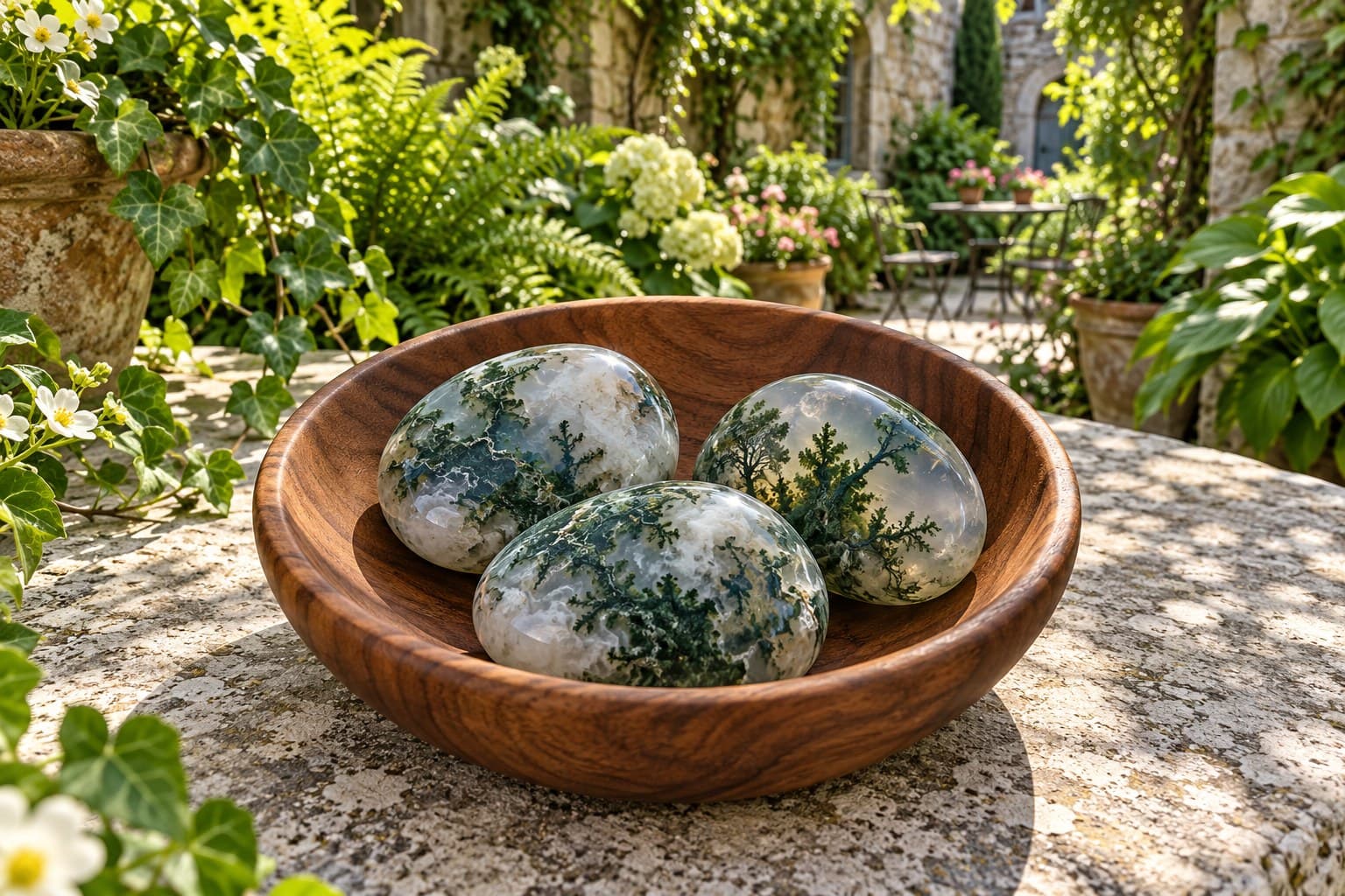 Green Moss Agate
