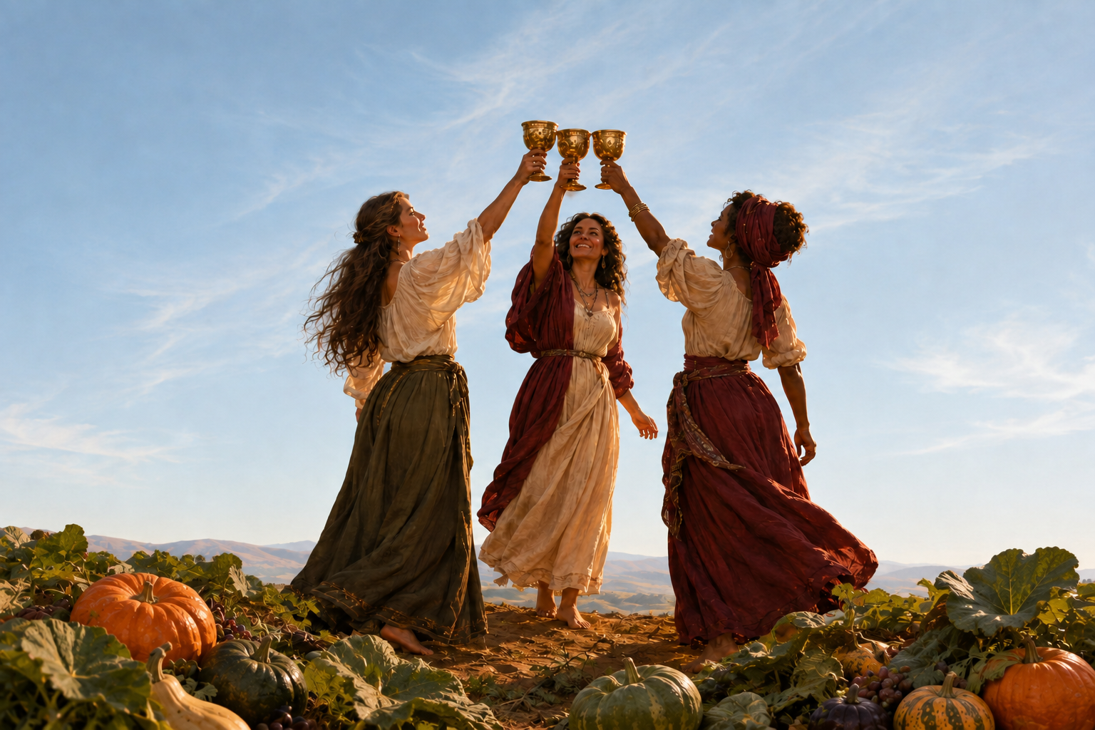 Three of Cups